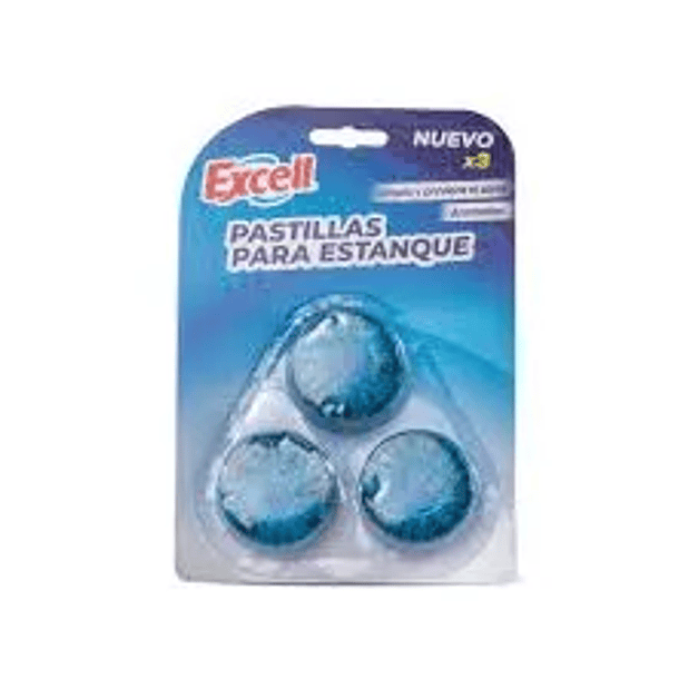 PASTILLAS PARA ESTANQUE EXCELL X3 (24U) 1