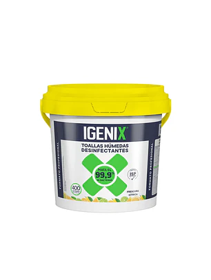 WIPES IGENIX BALDE (400U)