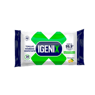 WIPES DESINFECTANTE IGENIX (35U)
