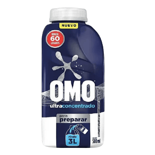 DETERGENTE LIQUIDO OMO DT PARA DILUIR CLASICO 500ML (12U)