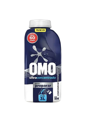 DETERGENTE LIQUIDO OMO DT PARA DILUIR CLASICO 500ML (12U)