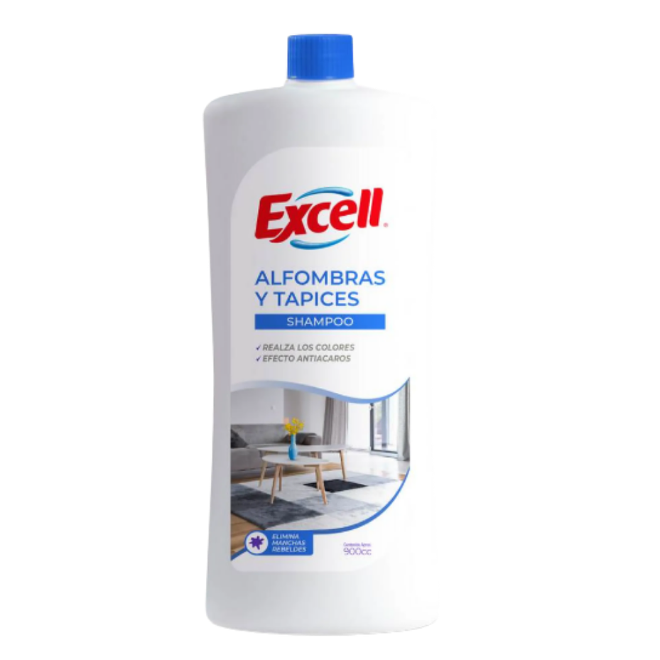 SHAMPOO DE ALFOMBRAS EXCELL 900CC (12U) 1