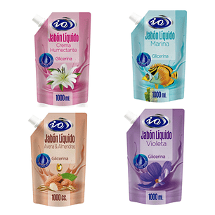 JABON IO VARIEDADES 1L (12U)