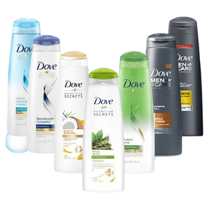 SHAMPOO DOVE VARIEDADES 400ML (12U)