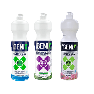 CLORO GEL IGENIX VARIEDADES 900CC (10U)