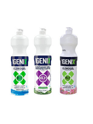 CLORO GEL IGENIX VARIEDADES 900CC (10U)