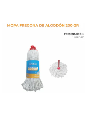 MOPA FREGONA ALGODÓN 200GR AILEDA