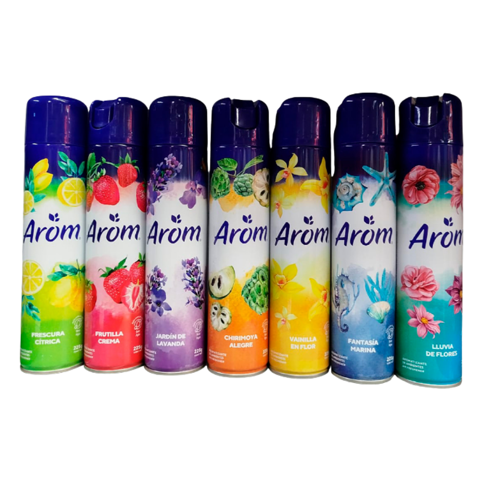 DESODORANTE AMBIENTAL AROM 225GM 1