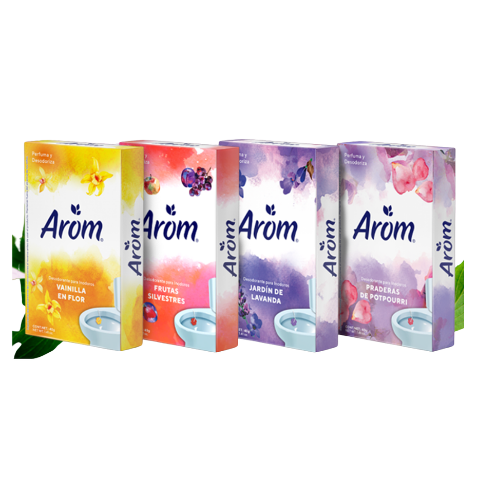 DESODORANTE WC AROM 40G (40U) 1