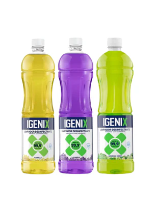 LIMPIAPISOS DESINFECTANTE VARIEDADES IGENIX 900CC (10U)