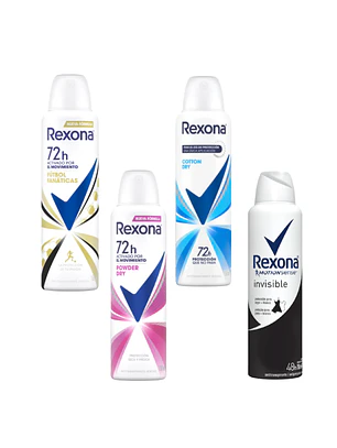 DESODORANTE REXONA MUJER SPRAY 150G (12U)