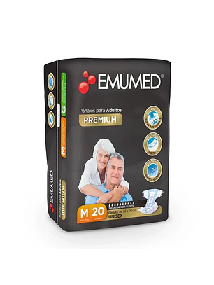 PAÑAL ADULTO EMUMED M X20