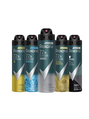 DESODORANTE REXONA HOMBRE SPRAY 150G (12U)