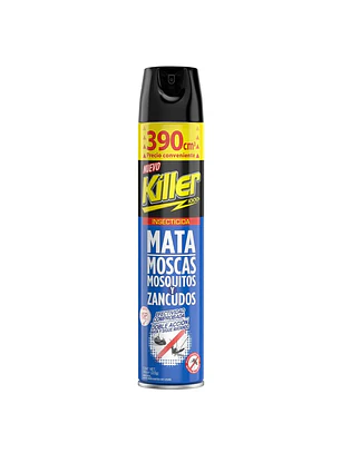 INSECTICIDA KILLER MOSCAS Y ZANCUDOS 390CC (12U)