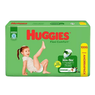 PAÑAL HUGGIES ACT SEC XXXG (48U)