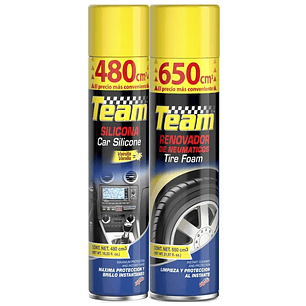 PACK SILICONA + RENOVADOR TEAM