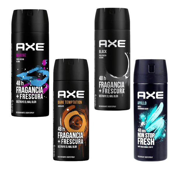 DESODORANTE AXE SPRAY HOMBRE 97G 1