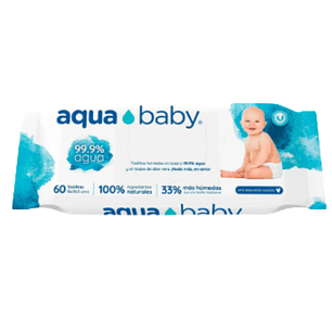 TOALLA HUMEDA AQUA BABY X60 (12U)