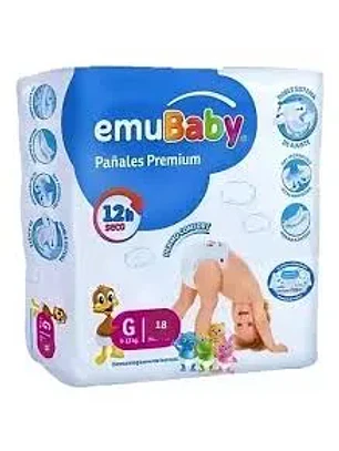 PAÑAL EMUBABY G (18U)