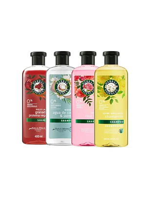 SHAMPOO HERBAL ESSENCES 400ML (12U)