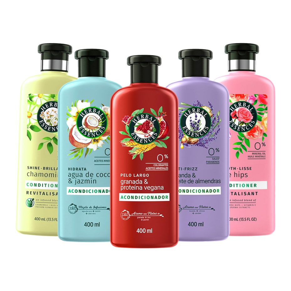 ACONDICIONADOR HERBAL ESSENCES 400ML  1