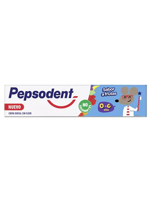 PASTA DENTAL PEPSONDENT NIÑOS FRUTA X90G 