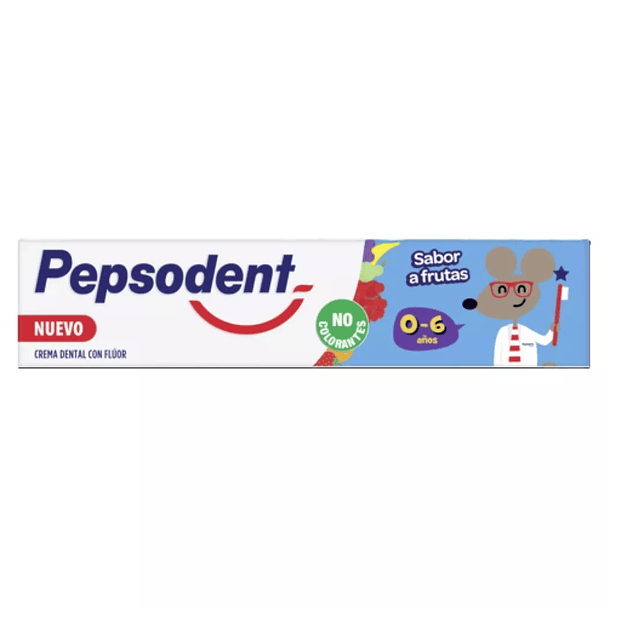PASTA DENTAL PEPSONDENT NIÑOS FRUTA X90G  1