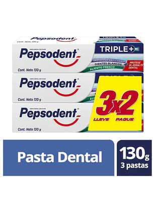 PEPSODENT PACK 3 TRIPLE MPK 130G