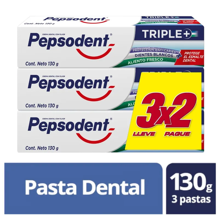 PEPSODENT PACK 3 TRIPLE MPK 130G 1
