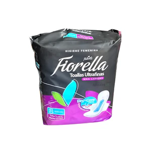 TOALLA HIGIENICA FIORELLA ULTRAFINA C/ALAS X8 (24U)