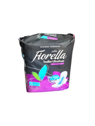 TOALLA HIGIENICA FIORELLA ULTRAFINA C/ALAS X8 (24U)