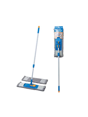 MOPA PLANA DE MICROFIBRA CON MAGO EXTENSOR