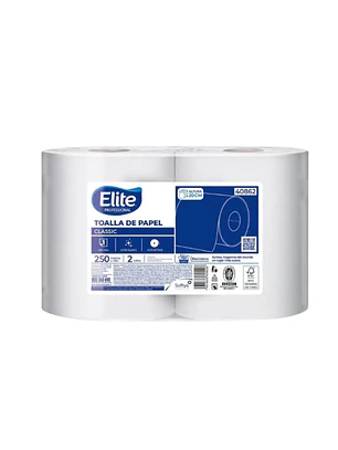 TOALLA INDUSTRIAL ELITE CLASSIC HOJA SIMPLE 250x2