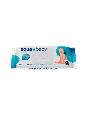 TOALLA HUMEDA AQUA BABY X40