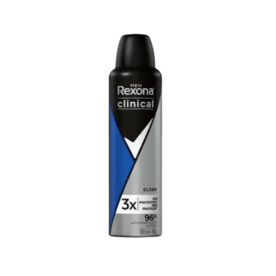 REXONA CLINICAL SPRAY HOMBRE 150ML  1