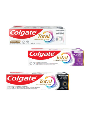 PASTA DENTAL COLGATE TOTAL 12 VARIEDADES 75G 