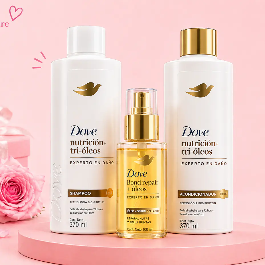 PACK SH DOVE_AC DOVE_SERUM DOVE 1