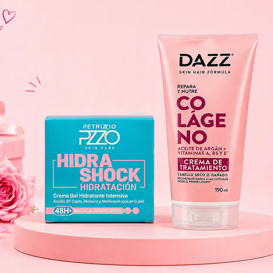 PACK CREMA FACIAL HIDRASHOCK_CREMA COLAGENO DAZZ 1