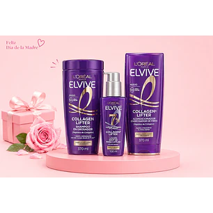 PACK SH ELVIVE_AC ELVIVE_SERUM CAPILAR COLAGENO ELVIVE