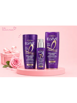 PACK SH ELVIVE_AC ELVIVE_SERUM CAPILAR COLAGENO ELVIVE