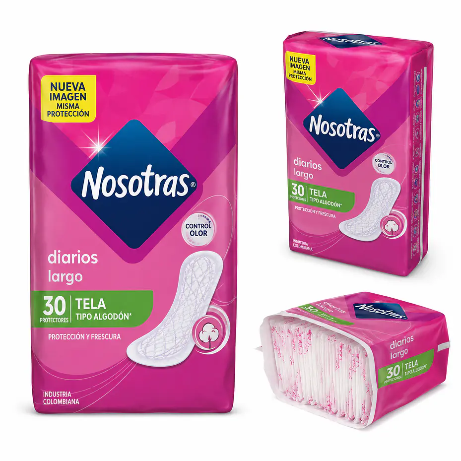 PROTECTORES DIARIOS LARGOS NOSOTRAS x30  1