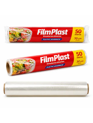 FILM PLAST ADH 30 CM X 50 MTS 