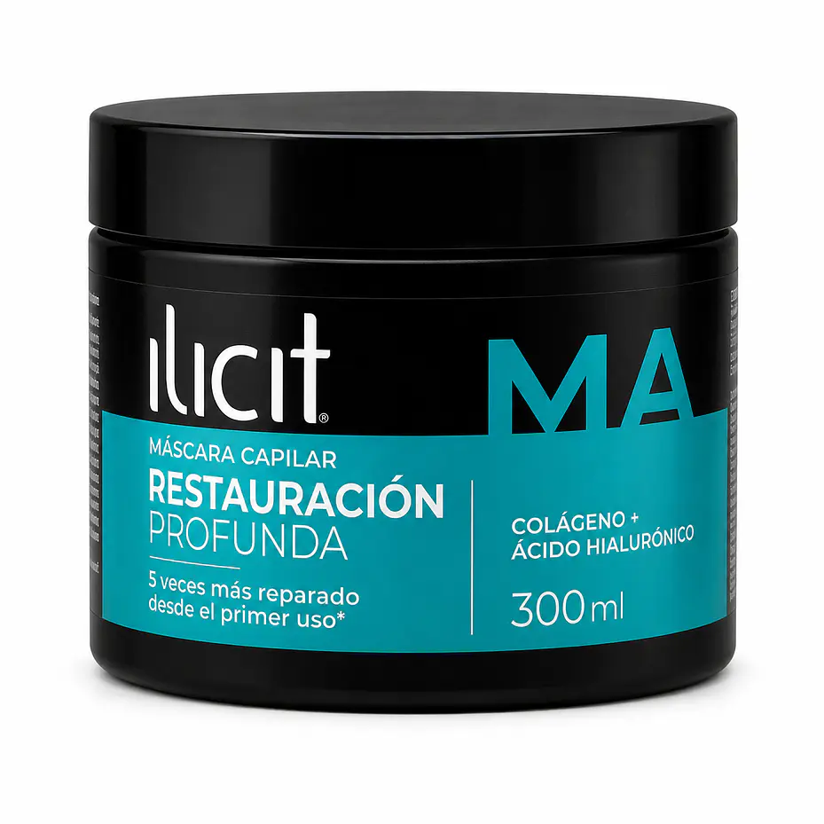 MASCARA CAPILAR RESTAURACION PROFUNDA ILICIT 300 ML  1