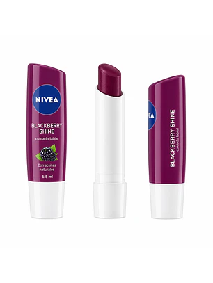 PROTECTOR LABIAL NIVEA BLACKBERRY SHINE 5,5ML 