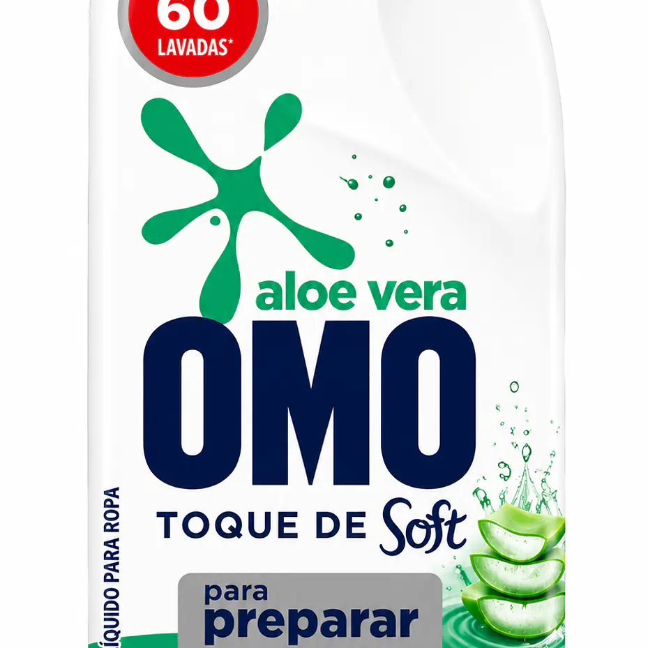DETERGENTE LIQUIDO OMO DT DILUIR ALOE VERA 500 ML  1