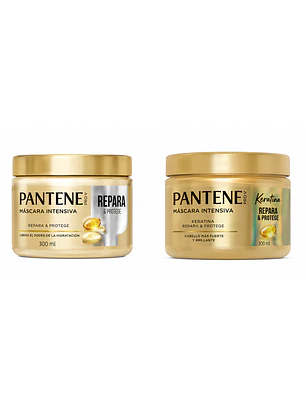 MASCARILLAS CAPILARES CONCENTRADAS PANTENE 300 ML VARIEDADES 