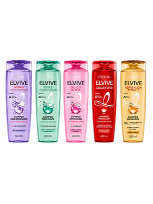 SHAMPOO ELVIVE VARIEDADES 370 ML