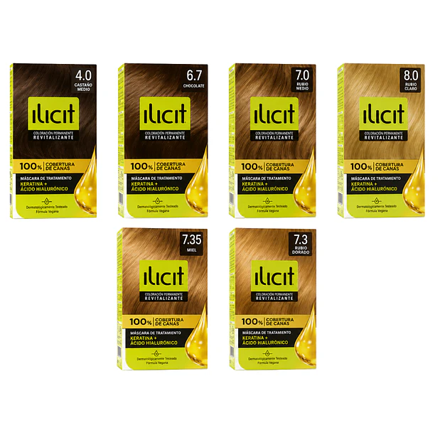 TINTURAS DE PELO ILICIT 1
