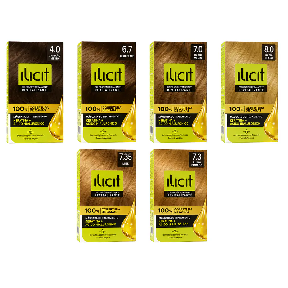 TINTURAS DE PELO ILICIT 1