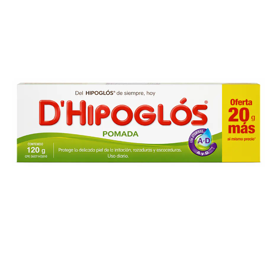 CREMA CICATRIZANTE HIPOGLOS 100GR +20% GRATIS  1